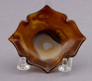 Antique Chinese Agate Dish