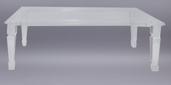 Mid Century Modern Lucite Coffee Table