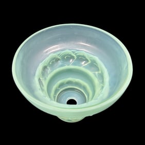 Sabino Opalescent Glass Lizens Vase