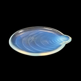Sabino Opalescent Glass Oyster Dish