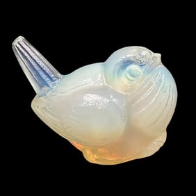 Sabino Opalescent Bird Figurine