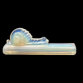 Sabino Glass Snail on Log