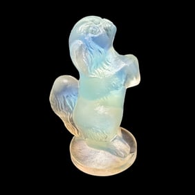 Sabino Art Glass Pug Dog