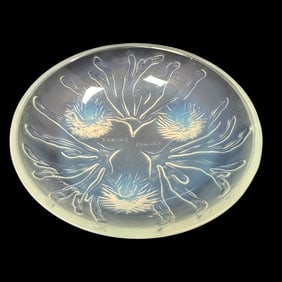 Small Floral Sabino Opalescent Bowl