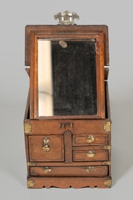 Antique Chinese Traveling Vanity Box