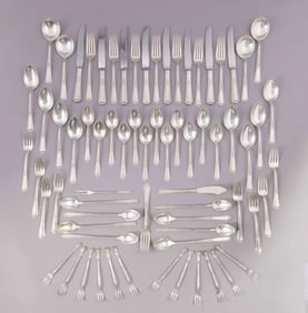 Towle Sterling Silverware, Pattern 1924, Pcs. 82