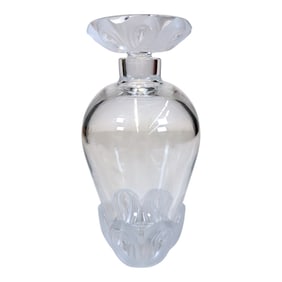 Lalique Fleurs Whiskey Decanter