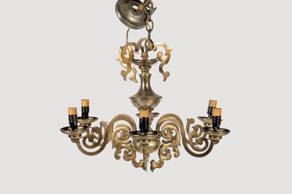 Vintage Six Arms French Style Chandelier