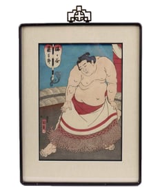 Utagawa Kunisada, Umegatani Totaro, Ukiyo-e
