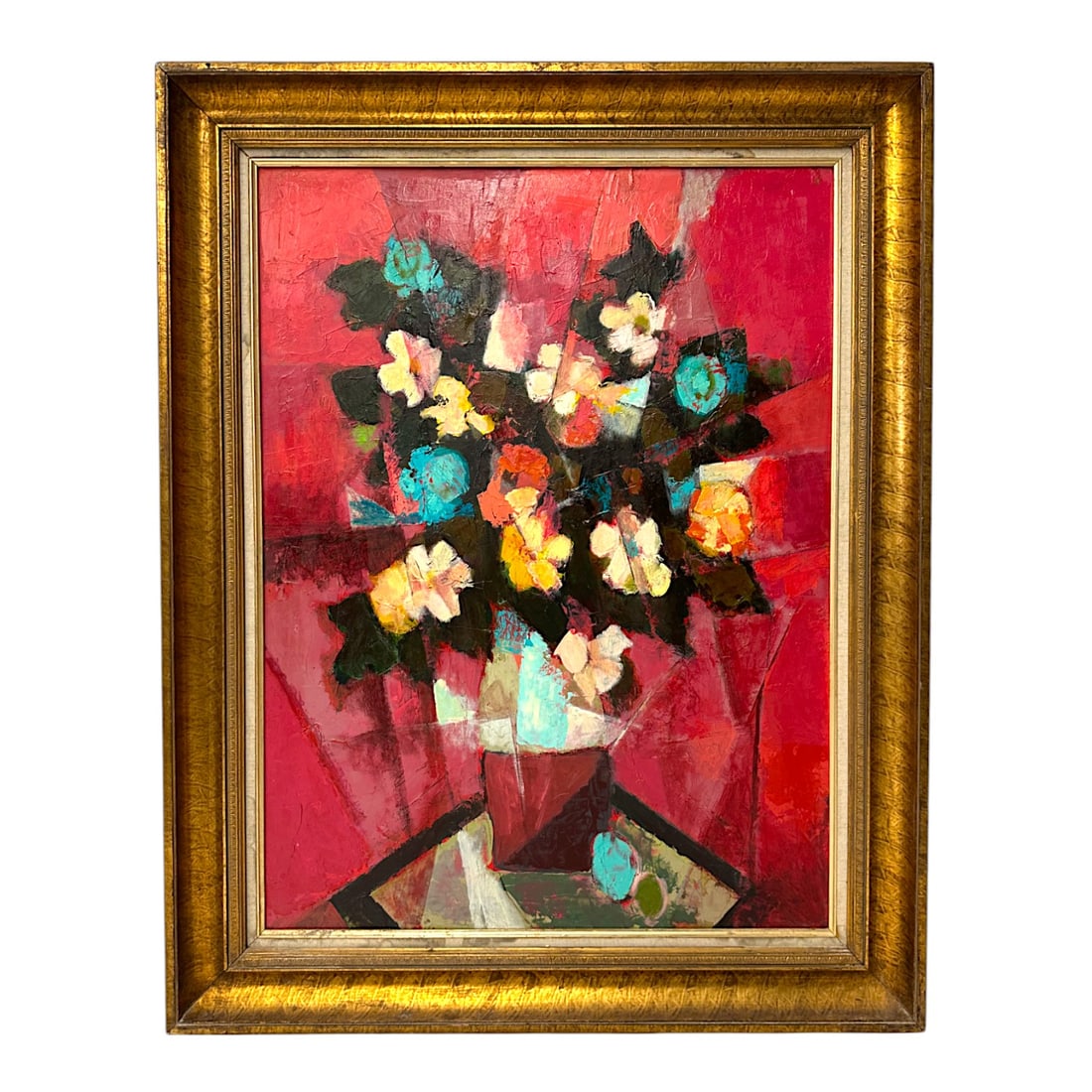 David Adickes, Carmela, Acrylic and Texture on Wood Panel (1 of 4)