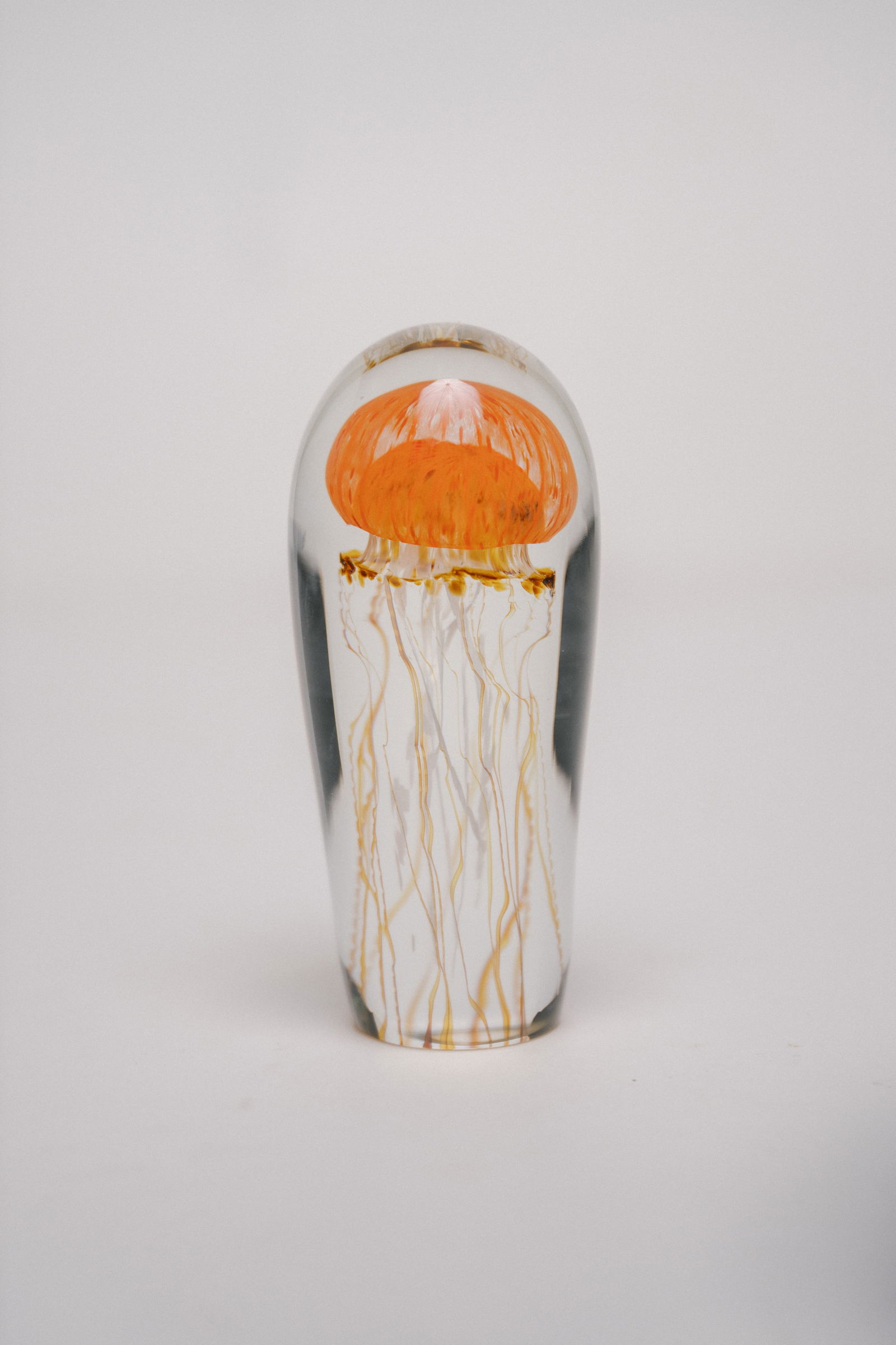 Richard Satava Art Glass Jellyfish Sculpture Circa 2007 (1 of 2)