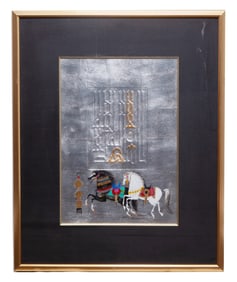 Nasser Ovissi, Arabian Nights, Mixed Media
