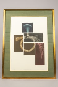 Hamanishi Katsumori, Division Work No. 46, Mezzatint & Ink