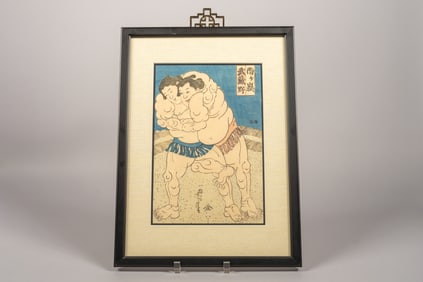 Utagawa Yoshitora (Oldest Pupil of Utagawa Kuniyoshi), Kumagadake & Musashino, Ukiyo-e Woodblock