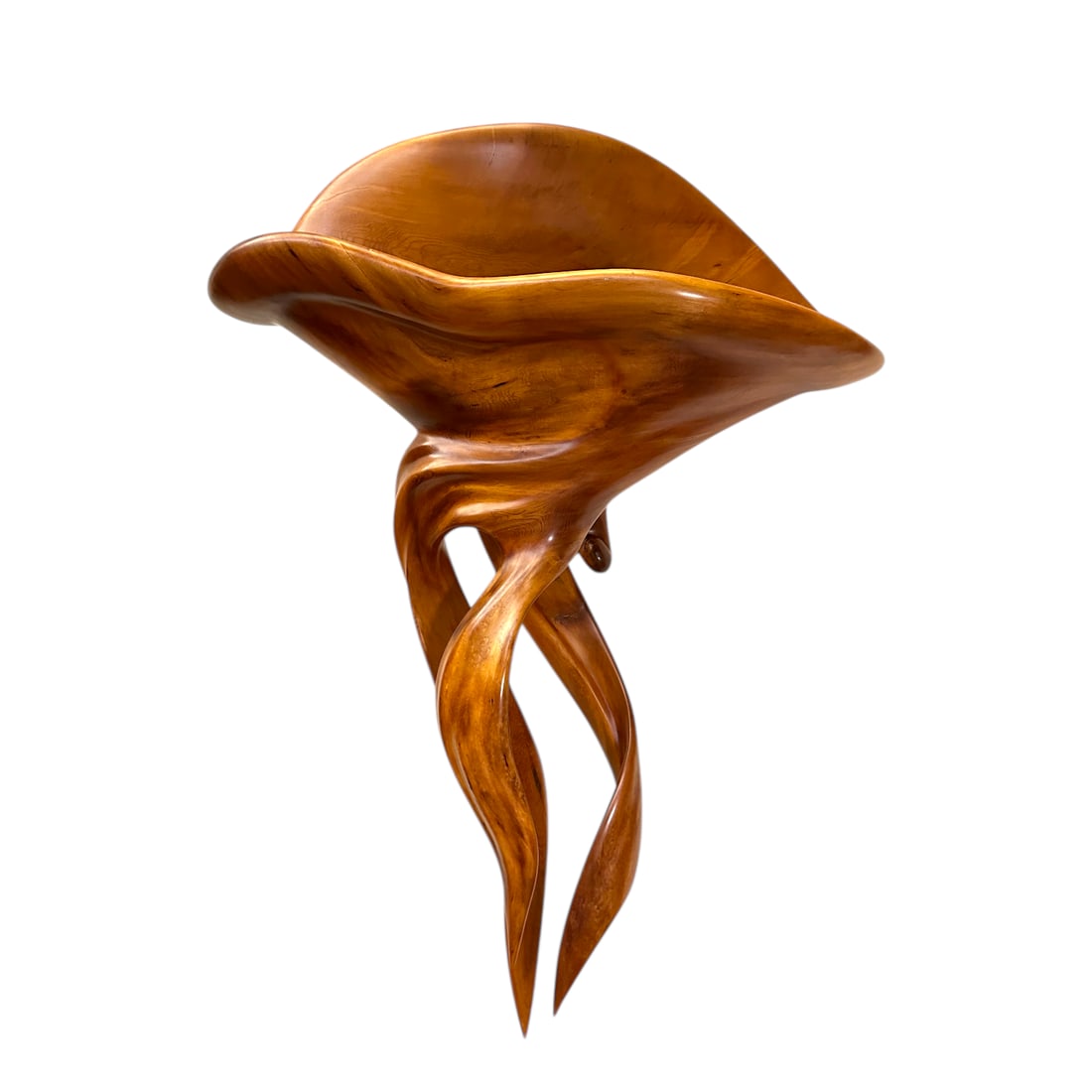 Incredible Mark Frank AKA Lava Man Jellyfish Wooden Sculpture (1 of 3)