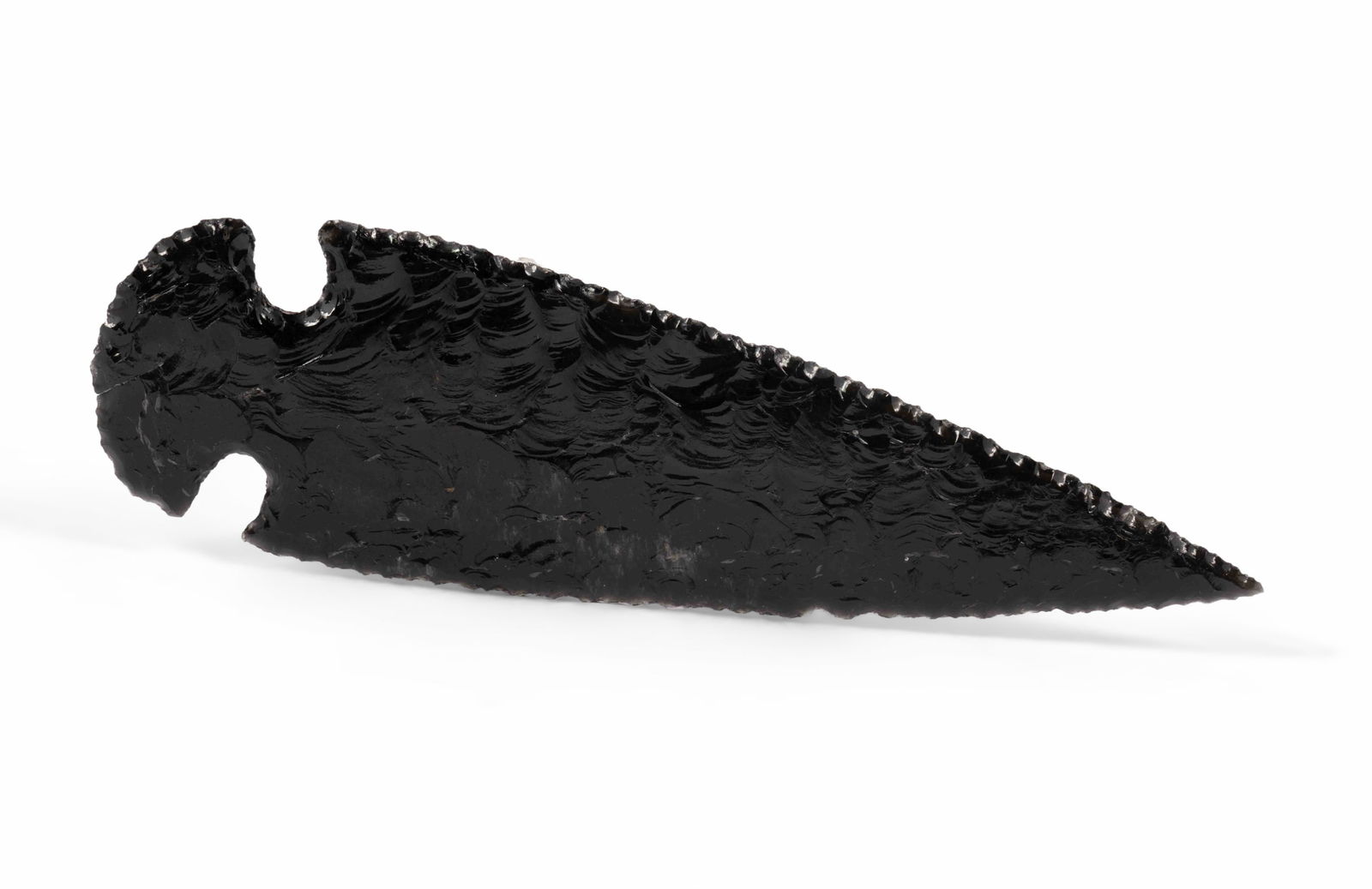 Black Corner Notched Knife by Edward Granillo (1 of 4)