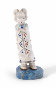 Zuni Corn Maiden Fetish by Troy Sice, 2010