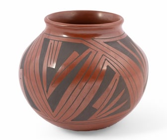 Native American Pottery Vase by Jose Mora