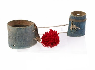 Pair of Hopi Ceremonial Dance Bracelets