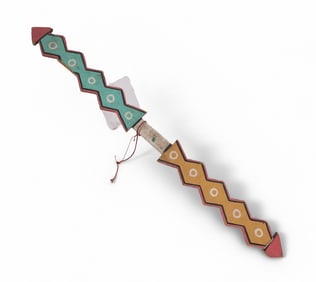 Vintage Wooden Pueblo Dance Stick