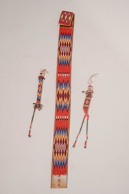 Set of Three Native American Ceremonial Items