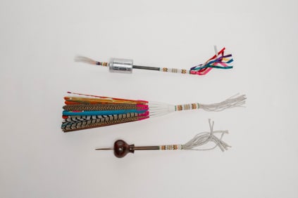 Set of Three Native American Ceremonial Items