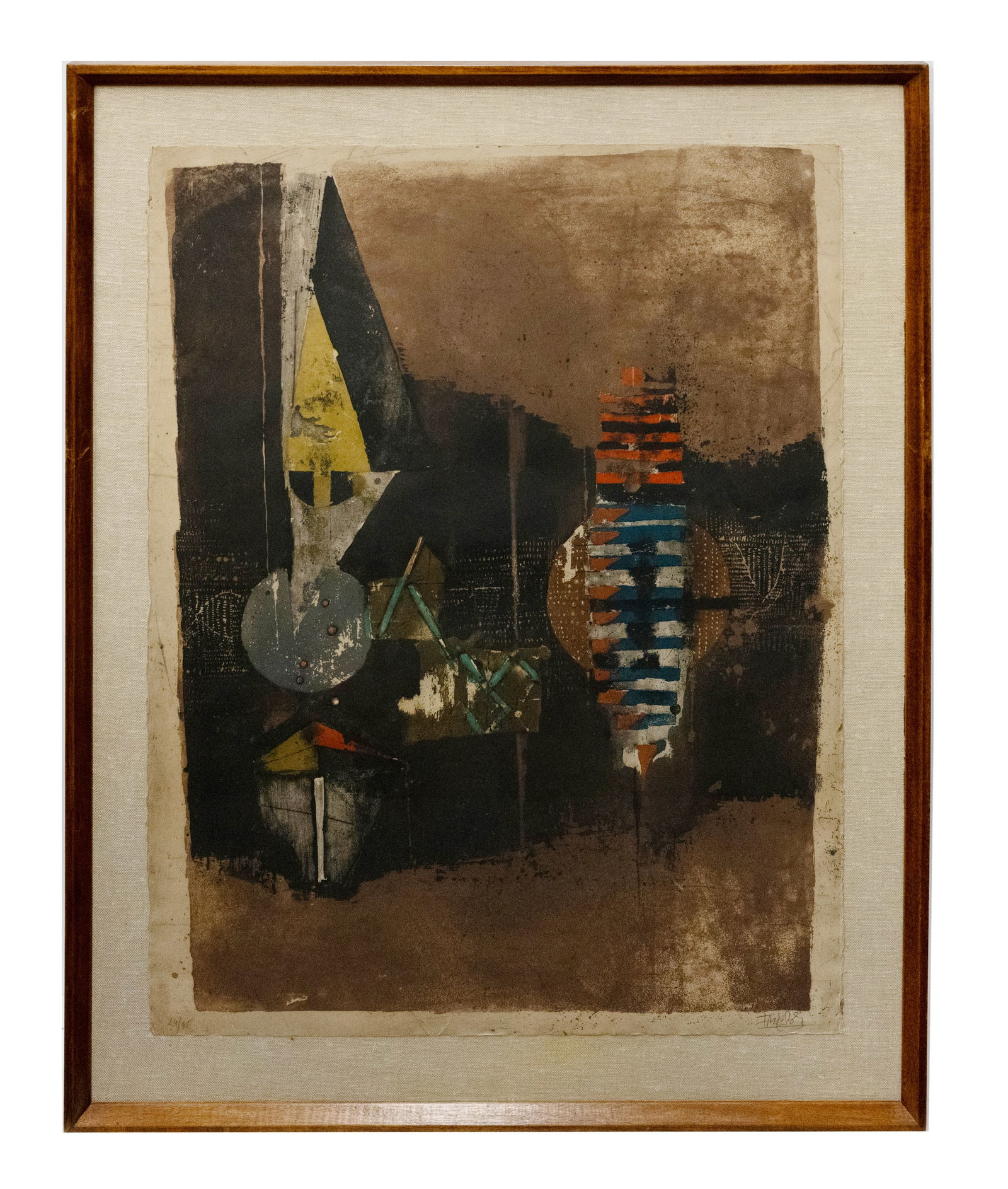 Johnny Friedlaender, Untitled Abstract, Lithograph on paper (1 of 5)