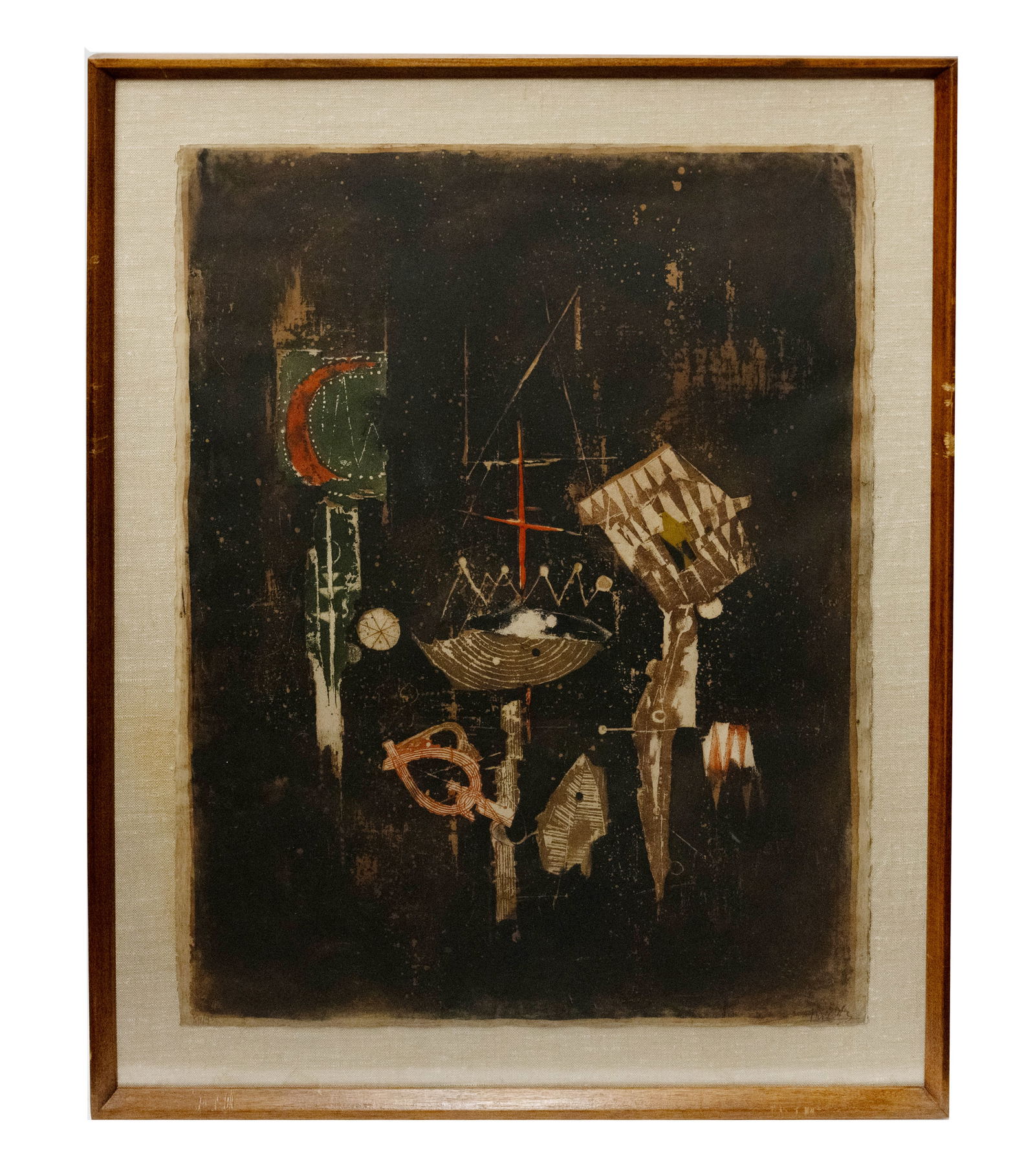 Johnny Friedlaender, Untitled Abstract, Multilayer Lithograph (1 of 5)