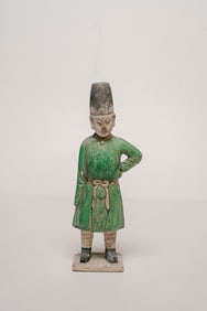 Antique Ceramic Ming Soldier