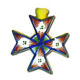 A Collection of Six French Faience Ceramic Trinkets