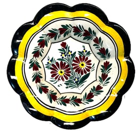 French Quimper Decorative Ceramic Bowl