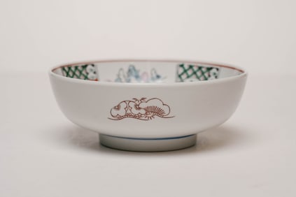 Vintage Japanese Imari Porcelain Bowl
