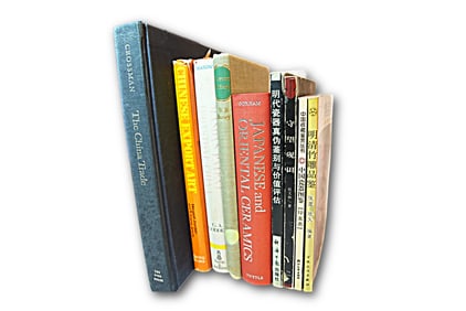 Collection of Nine Asian Collecting Reference Books