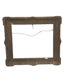 Vintage Gold Painted Ornate Baroque Picture Frame