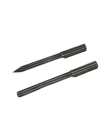 Pair of Bvlgari Silver Trilobe Clover Writing Utensils
