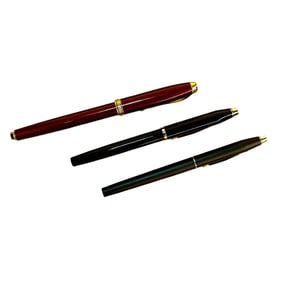 Collection of Three Pens by Cross