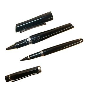 Two Capped Pens Featuring a Namiki Rollerball