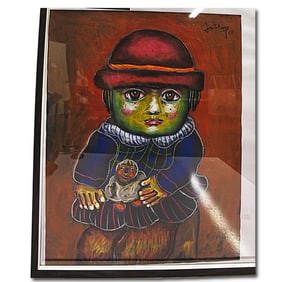 Carlos Alberto Ostolaza Ram?rez, Risinalna, Mixed Media on Paper
