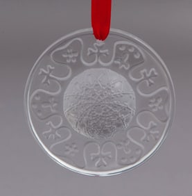 Lalique Seasonal Ornaments
