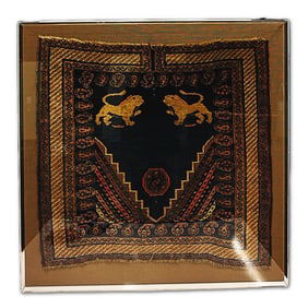 Continental Framed Decorative Rug