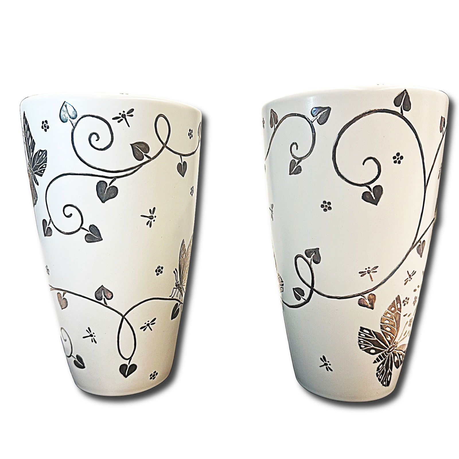 Emilia Castillo Pottery Bowl With Silver Inlay