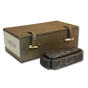 Chinese Qing Dynasty Silver Box