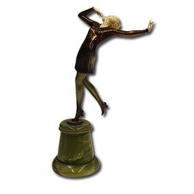 Josef Lorenzl, Austria 1892-1950, Lady Dancing, Bronze