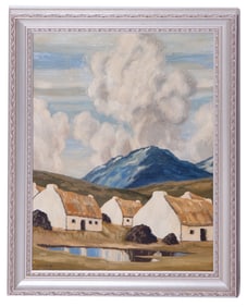 In The Manner Of Paul Henry, Irish, 1877-1958, Connemara, Oil on Canvas