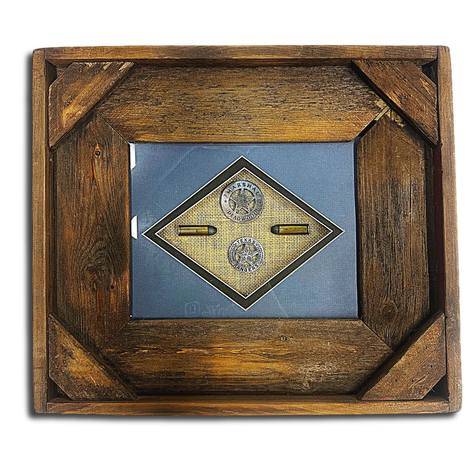 Texas Marshal and Texas Ranger Badges and Bullets (1 of 3)