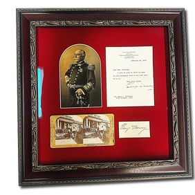 George Dewey Signed Letter