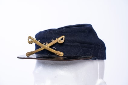 Civil War Blue Union Kepi Hat