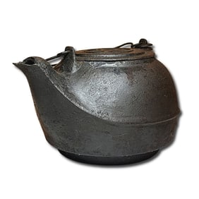 Antique 1800s Chattanooga Cast Iron Star Number 8 Tea Kettle