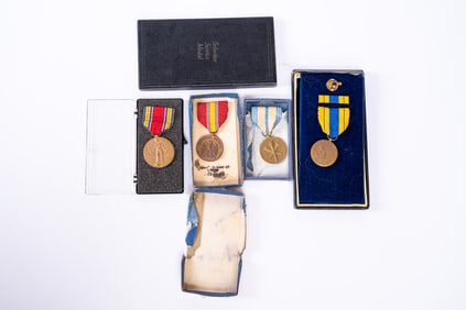 Collection of 4 Military Medals
