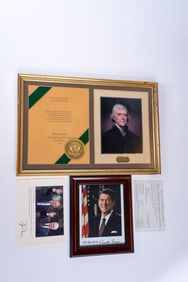 Collection of 3 US Presidential Memorabilia
